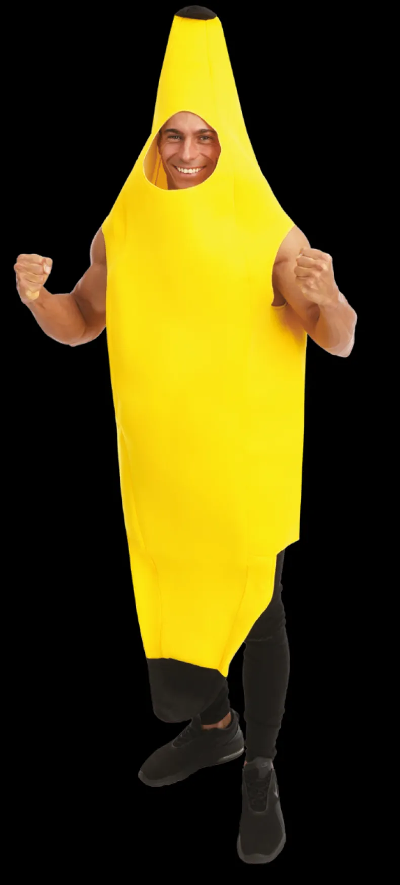 Kostuum Banaan volwassenen - Foam - One Size