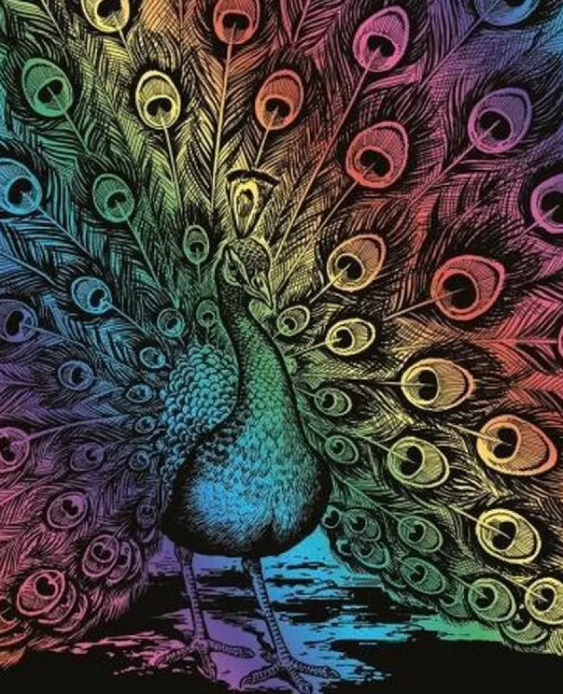 Artfoil Rainbow Peacock