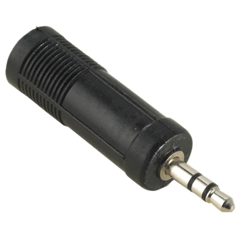 Audio adapter jack 6,3 f - jack 3,5 m stereo