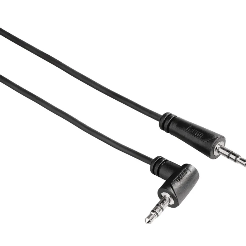 Audiokabel 90 graden 3,5 mm jack 1,5 m 1 ster