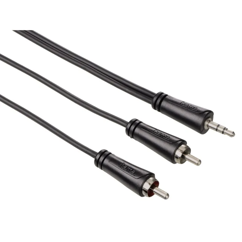 Audiokabel 3,5 jack - 2 cinch stereo 1,5 m 1 ster