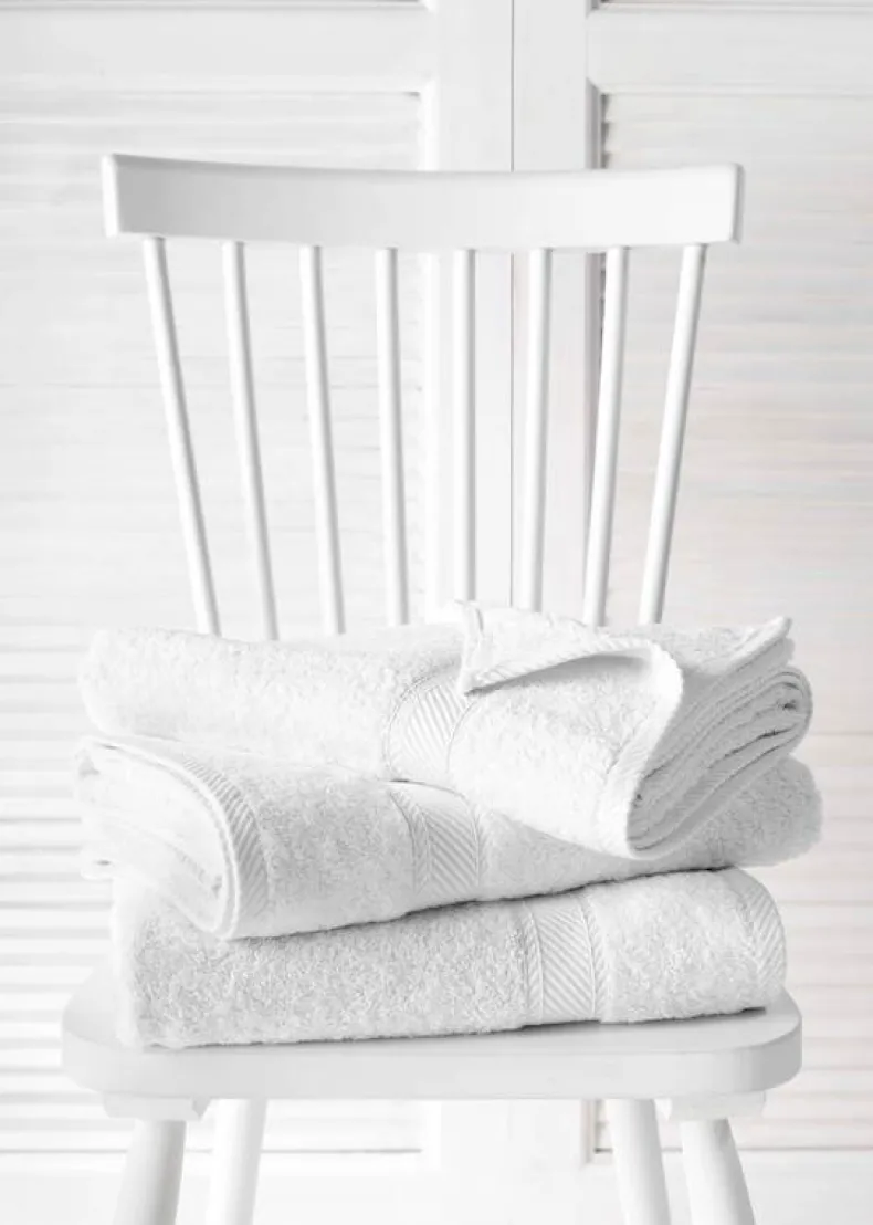 Badlaken 70 x 140 cm white