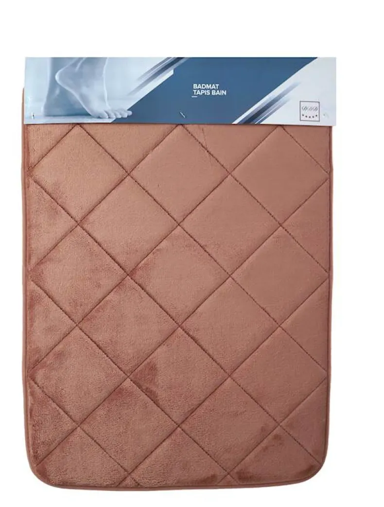 BADMAT GERUIT TAUPE 43X60CM