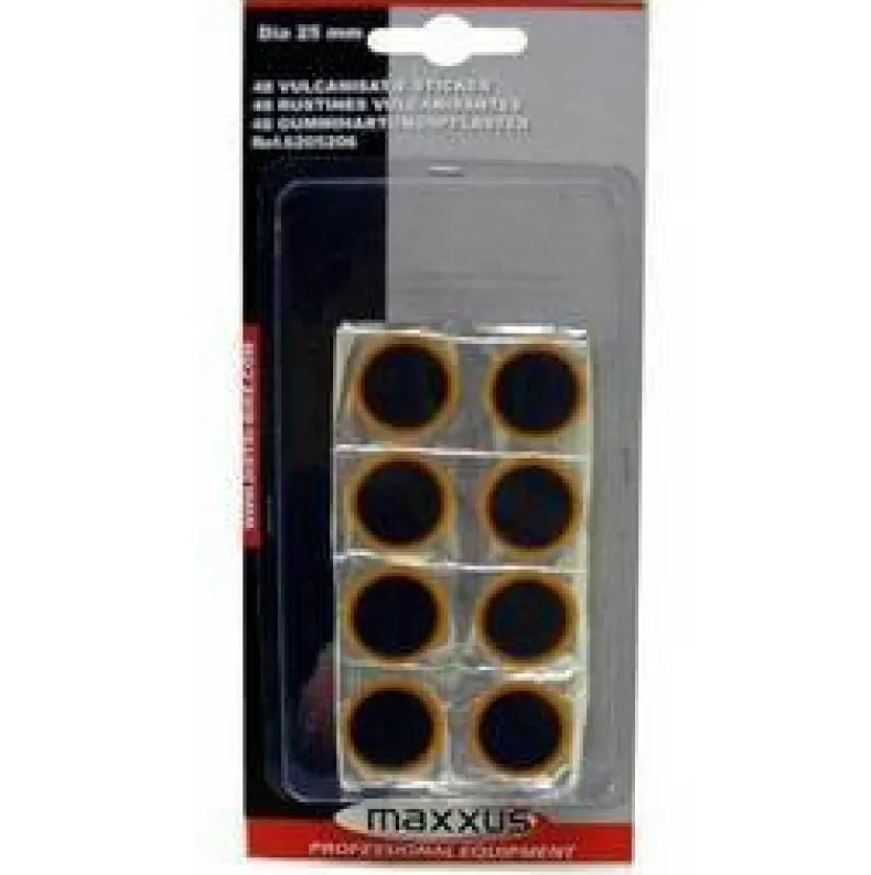 Bandpleister diameter 2,5 cm 48 stuks - Fiets Binnenband