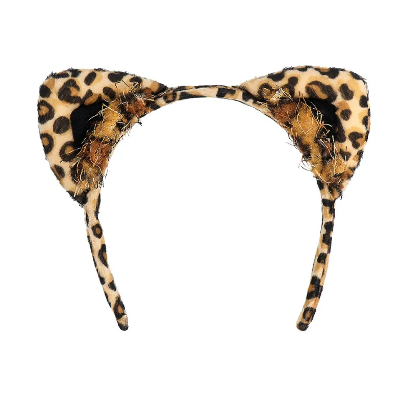 Set Luipaard - Staart en Tiara