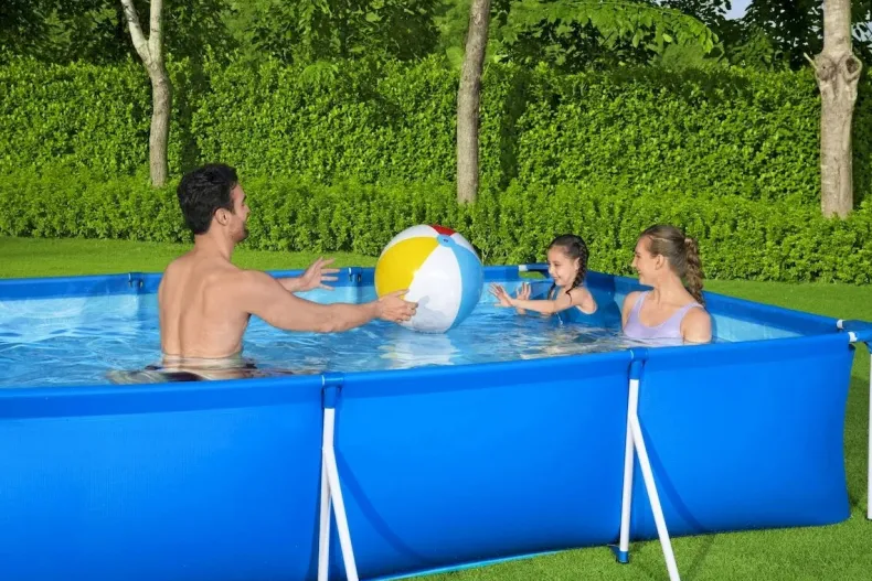 Bestway Steel Pro zwembad + filterpomp 300 x 201 x 66 cm