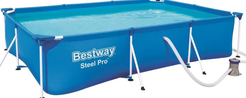 Bestway Steel Pro zwembad + filterpomp 300 x 201 x 66 cm