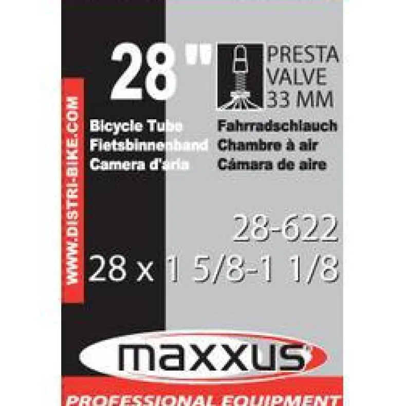 Binnenbanden 28 x 1 5/8 x 1 1/8 F/V 33 mm