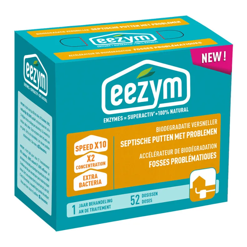 Biodegradatie versneller septische putten - 52 dosissen