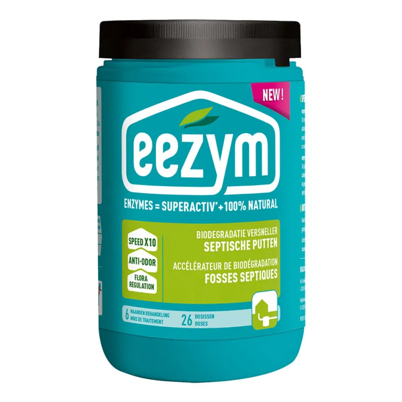 Biodegradatie versneller septische putten - 26 dosissen