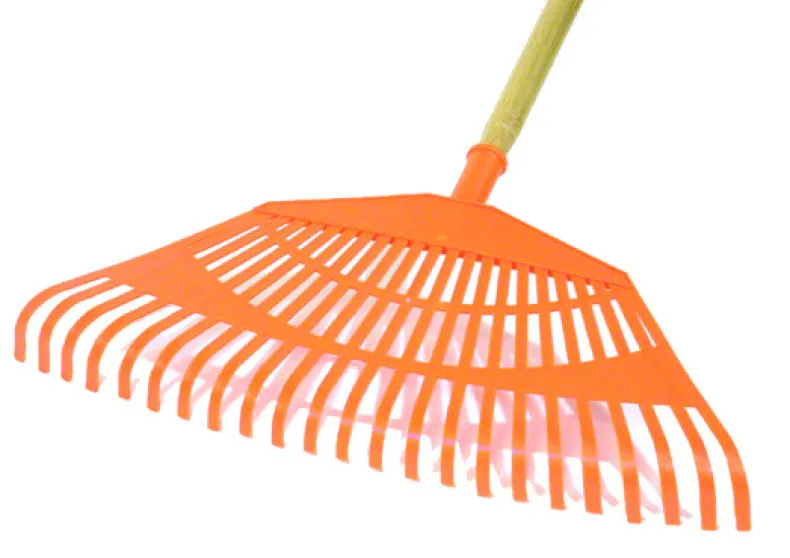 Bladhark afgeronde hark 75 cm