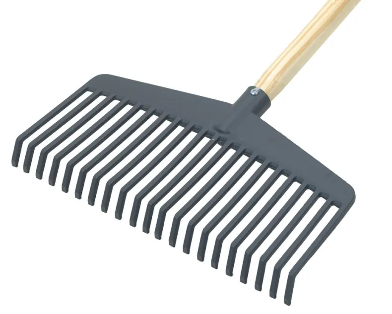 Bladrijf polyameen met steel 38 cm