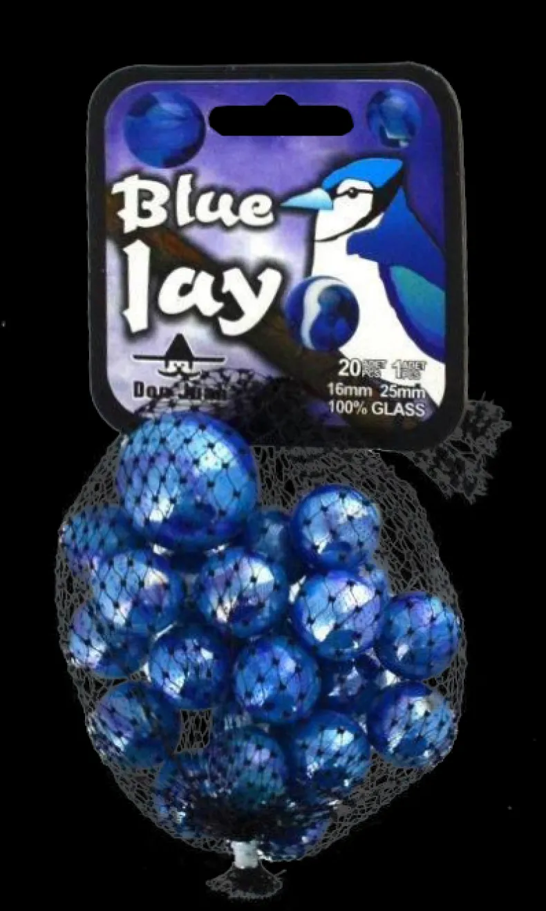 Blue jay knikkers 21 stuks