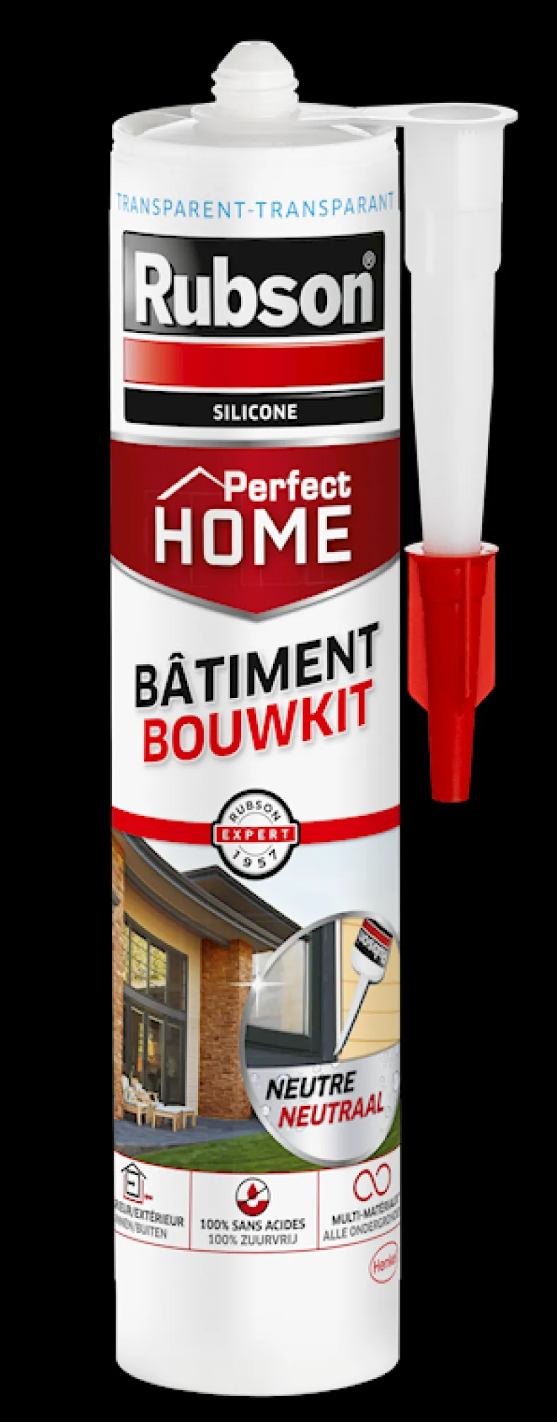 Bouwkit transparant 280 ml