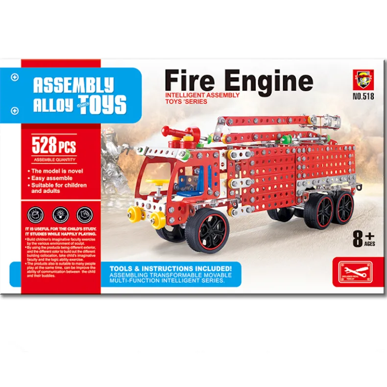 Bouwpakket brandweerwagen 528-delig