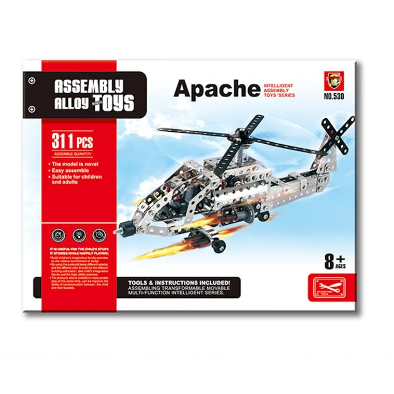 Bouwpakket helikopter 309-delig