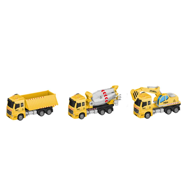 Bouwvoertuigen 3 stuks