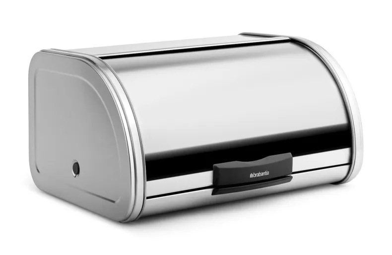 Broodtrommel medium mat staal