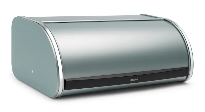 Broodtrommel met schuifdeksel mint