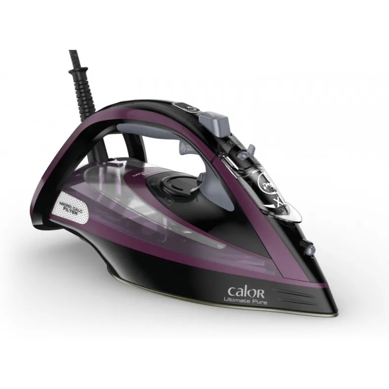Calor FV9838 Ultimate Pure Strijkijzer 3000W - Paars en wit