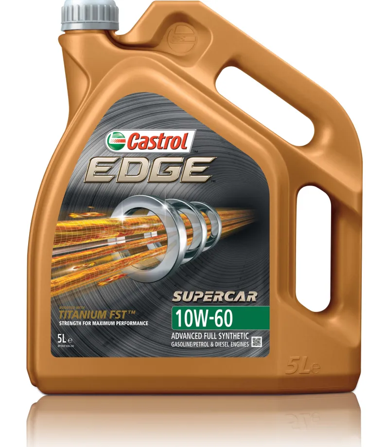 Castrol 10w60 Edge Titanium Supercar 5 l