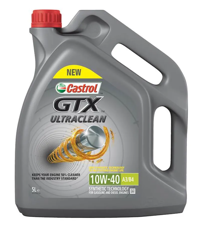 Castrol 10w40 GTX UltraClean A3/B4 5 l