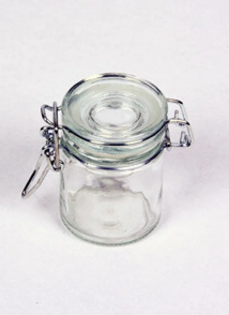 Cilinder transparant 6 cm