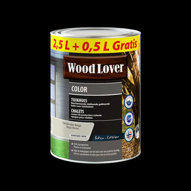 Color tuinhuis rendierbeige promo 3 L