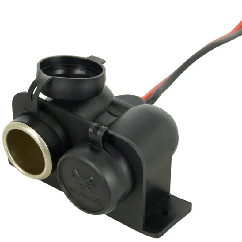 Contactdoos 2 weg 12 -24 V