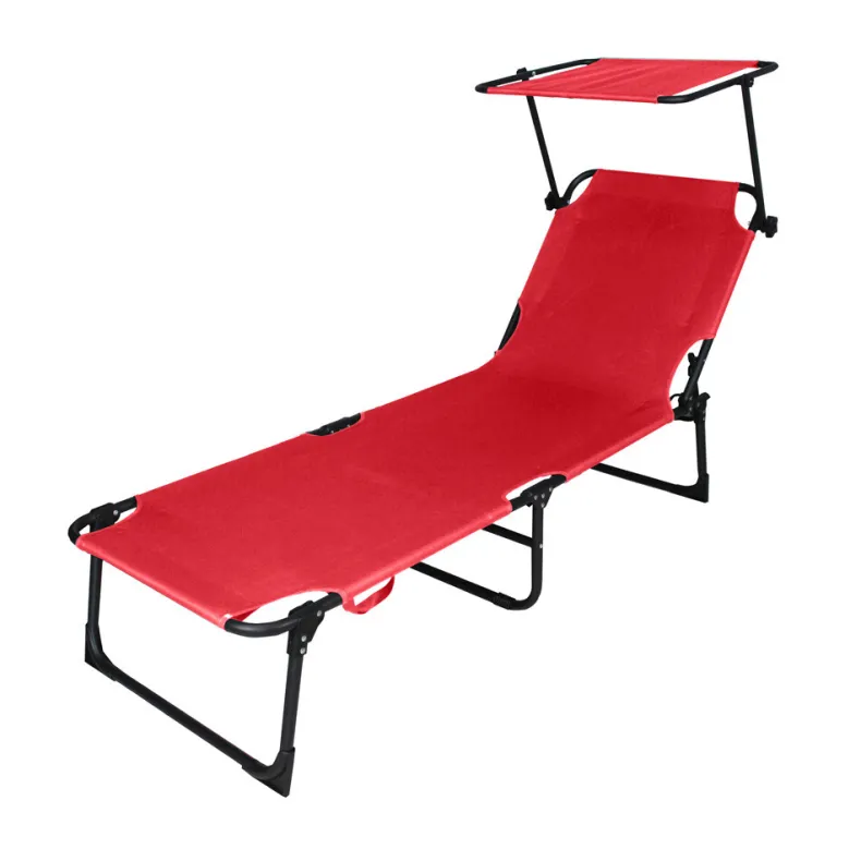 Cuba ligbed rood 187x56x30 cm