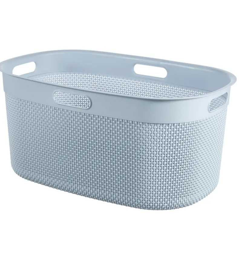 Curver Filo Wasmand - Blauw/grijs - 45L