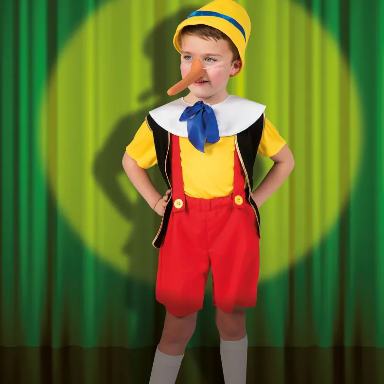 Kinderkostuum Pinocchio - Maat 116