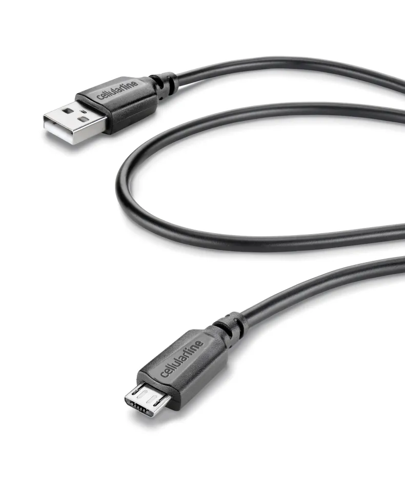 Data Cable, Micro-Usb, Black