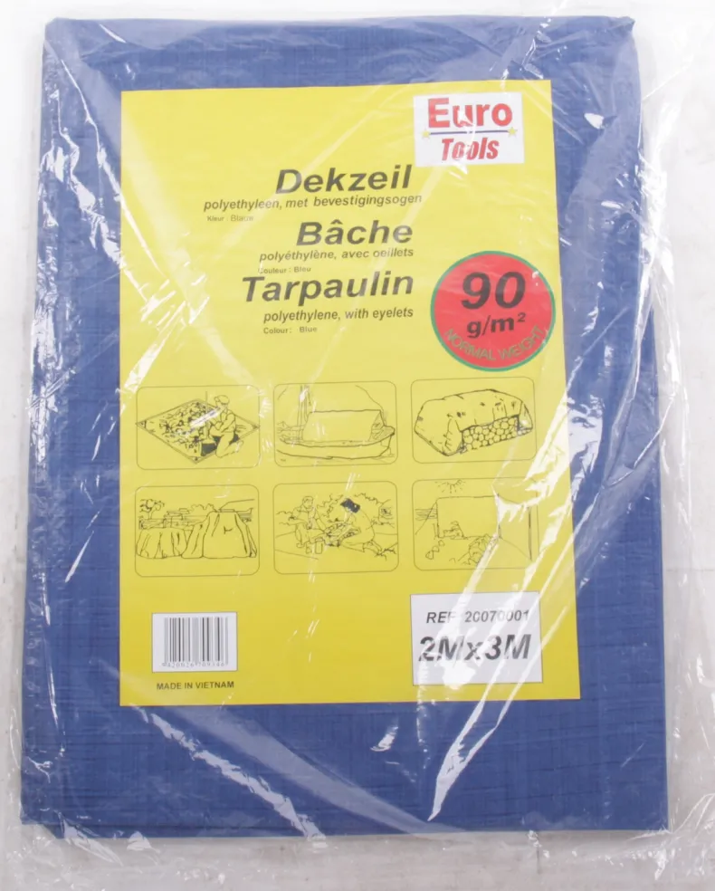 Dekzeil 2 x 3 m 90 g