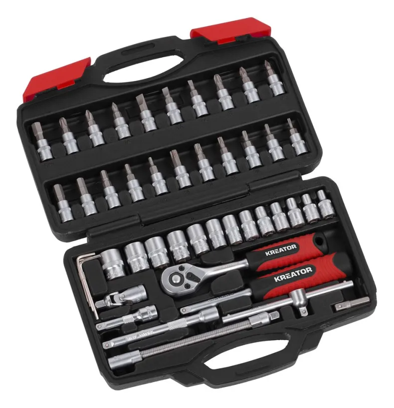 46-delige dopsleutelset 1/4''