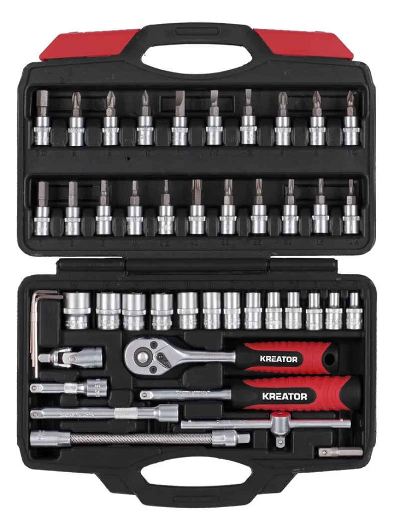 46-delige dopsleutelset 1/4''