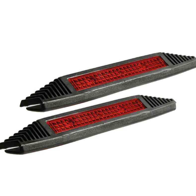 Deurstripset zwart enkel 140 mm