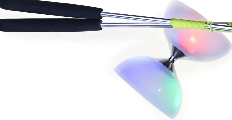 Diabolo rubber met LED verlichting