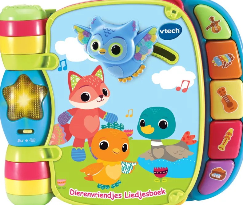Dierenvriendjes liedjesboek blauw