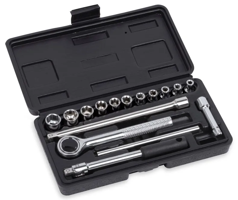 Dopsleutelset 16-delig