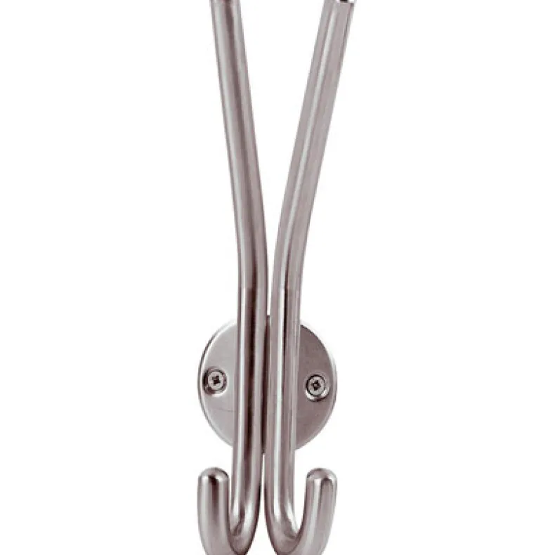 Dubbele haak 150 mm inox