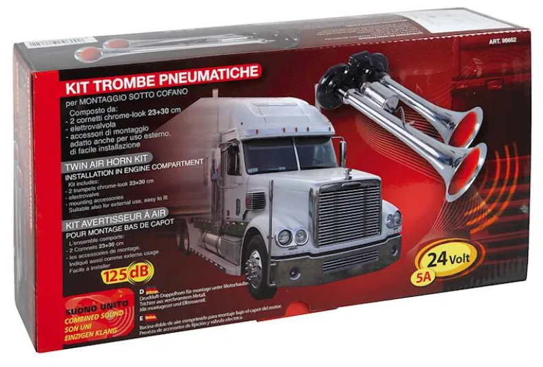 Dubbele Luchthoorn 24V