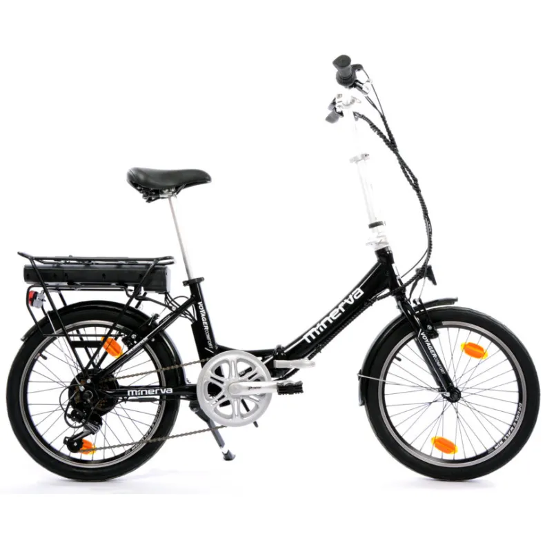 E-Bike E-folding 7-speed 36V/10AH - Zwart
