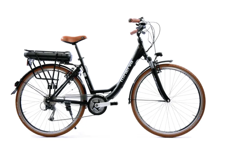 E-Bike Estrel Alivio C-motor 9-speed D 49 - Zwart