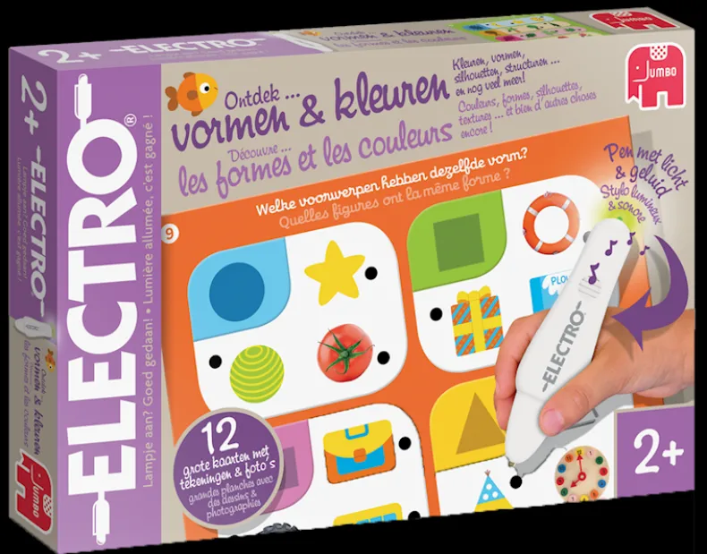 Electro ontdek vormen en kleuren