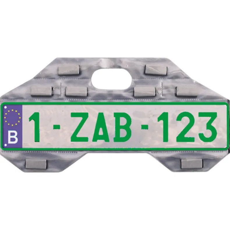 Etui super magnetisch voor nummerplaten
