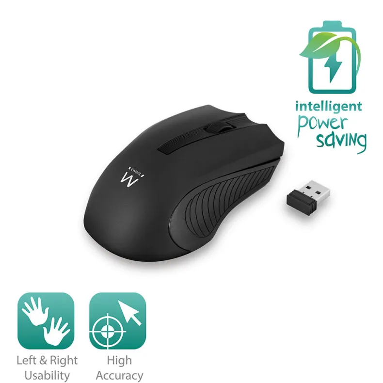 Ew3222 Wireless Opt Mouse Blk