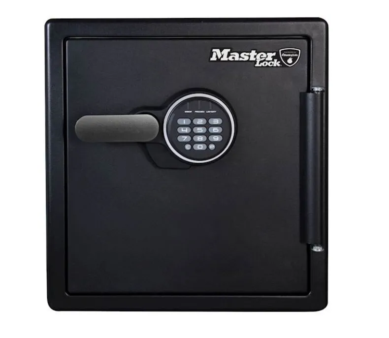 Extra grote veiligheidskluis met digitale combinatie met brand- en waterbescherming