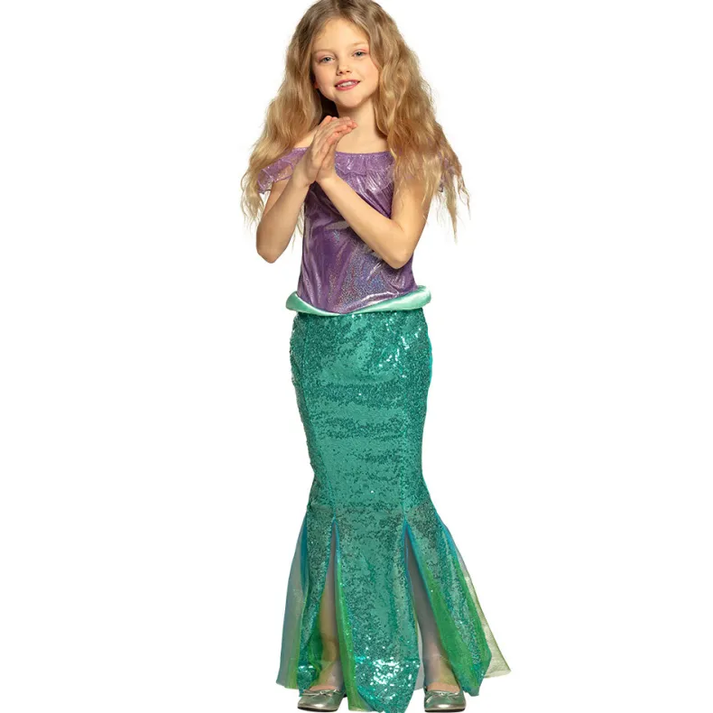 Kinderkostuum Mermaid Princess - 4-6 jaar