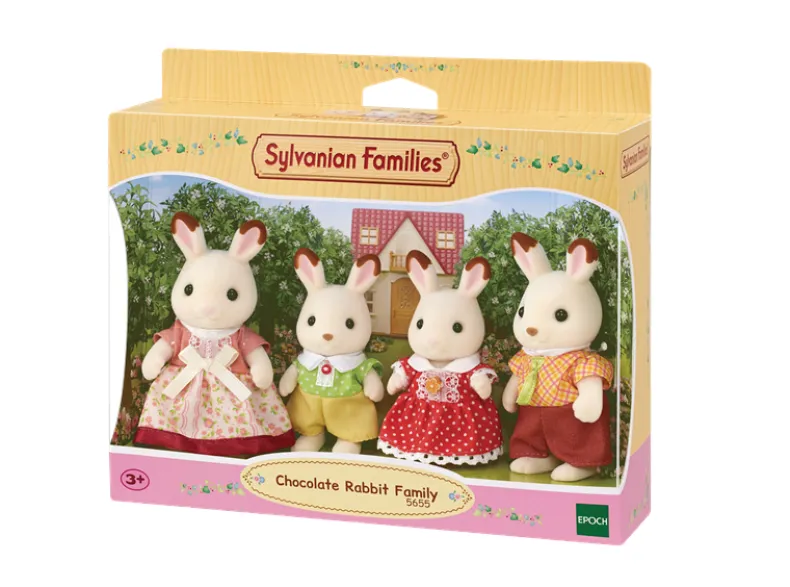 Familie chocoladekonijn Sylvanian